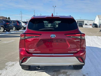 2021 Toyota HIGHLANDER HYBRD Hybrid Platinum